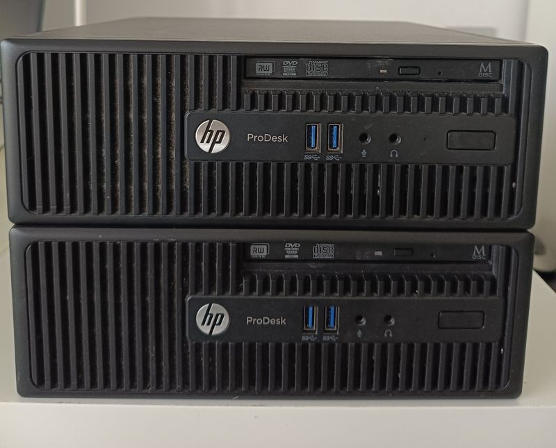 2 Unidades HP Prodesk 400 G3 SFF