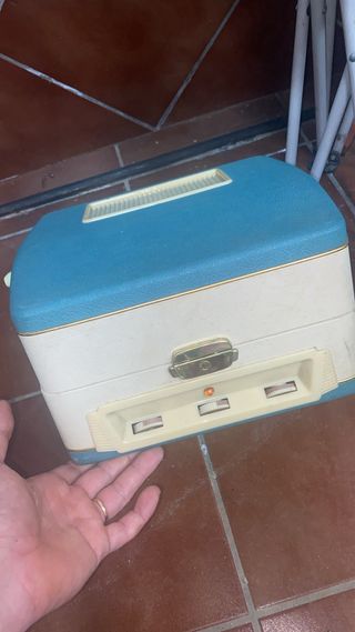 Giradischi portatile vintage Dual