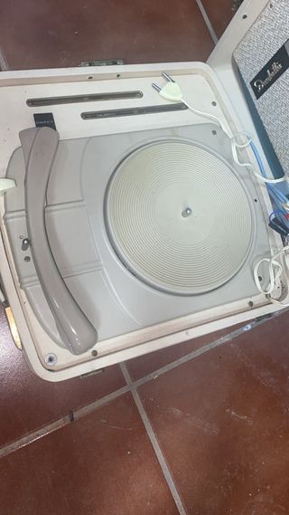 Giradischi portatile vintage Dual