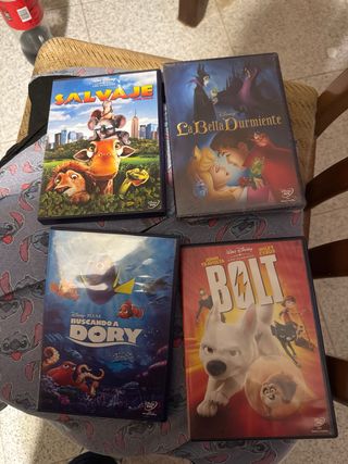 4 Film Disney DVD (Spagnolo)