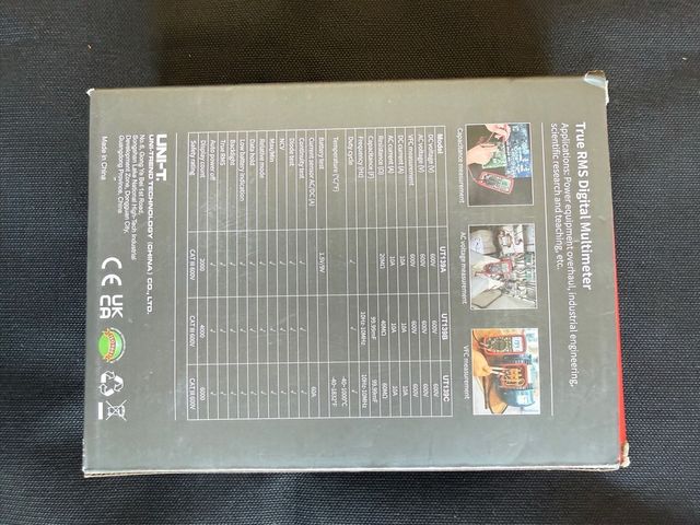 Multímetro UNI-T UT139C True RMS