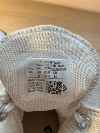 Converse Blancas Altas