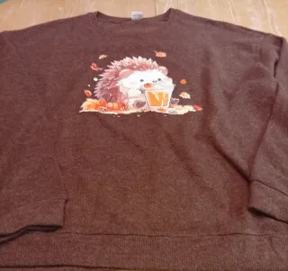 Conjunto de suéter y denim elástico mujer Curvy.