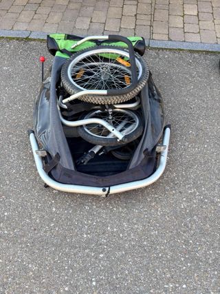 Carrito remolque para bici