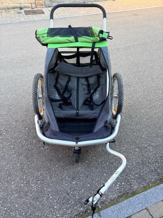 Carrito remolque para bici