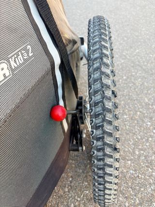 Carrito remolque para bici