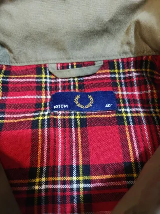 Chaqueta Harrington Fred Perry - Talla M