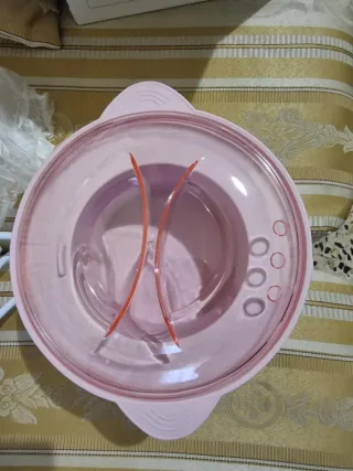 Scaldacera iFanze Tech rosa e bianco