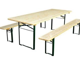 Mesa bancos alquiler eventos cumpleaños