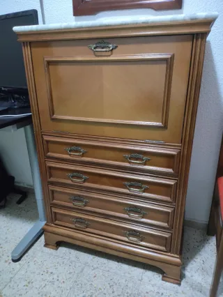 Dormitorio individual de madera