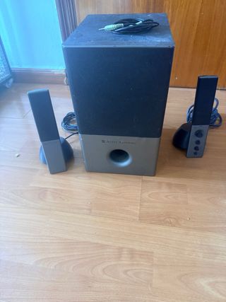 Altavoces Altec Lansing PC Negro/Gris