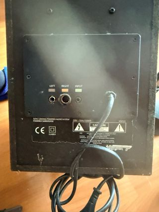 Altavoces Altec Lansing PC Negro/Gris