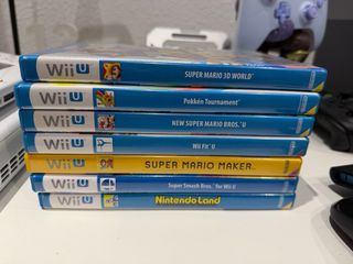 Nintendo Wii U Blanca + Juegos