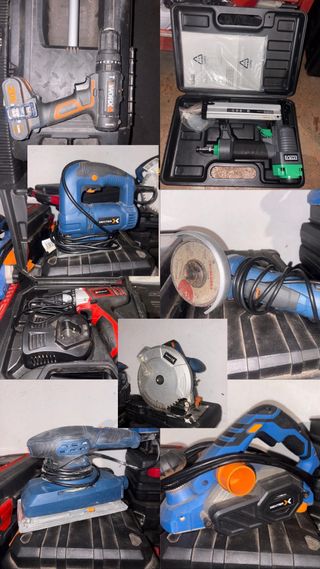 Lote Herramientas Eléctricas Carpintería