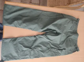 Pantalones cargo verdes