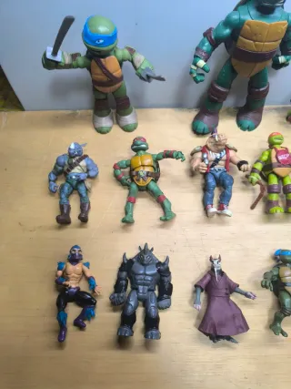 Colección Figuras Acción Tortugas Ninja