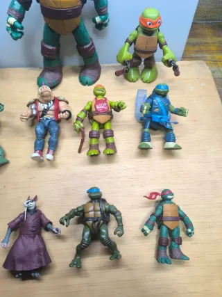 Colección Figuras Acción Tortugas Ninja