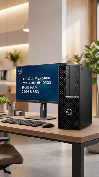 PC Dell OptiPlex 5080 i5-10500 16GB RAM 256GB SSD