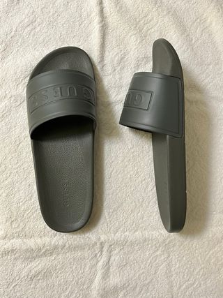 Ciabatte Guess Verde Militare Tg 44