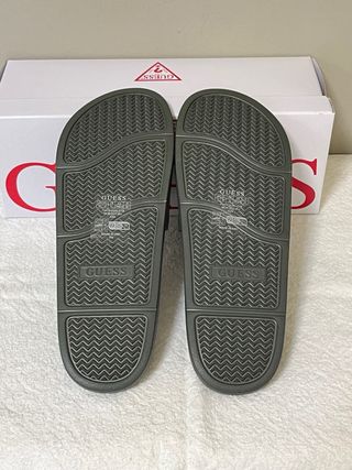 Ciabatte Guess Verde Militare Tg 44