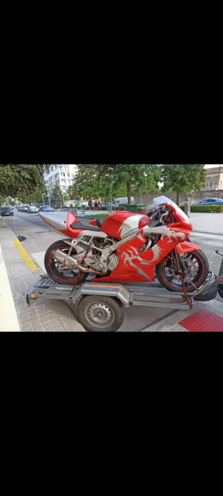 Cambio moto circuito por enduro