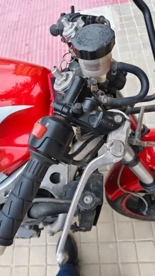 Cambio moto circuito por enduro