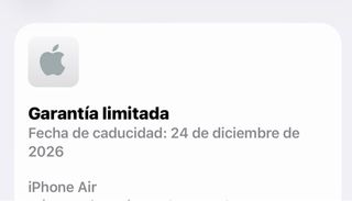 iPhone Air 256 GB Dorado/Blanco