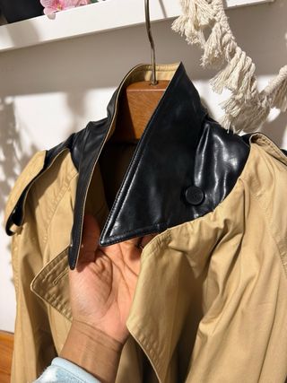 Gabardina Zara Edición Limitada Beige