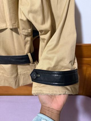 Gabardina Zara Edición Limitada Beige