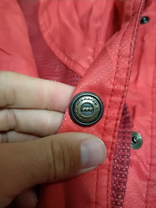 Chaqueta de nieve Monoplay Roja