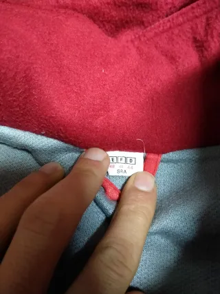 Chaqueta de nieve Monoplay Roja