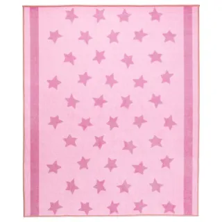 Alfombra infantil IKEA, color rosa. poliéster