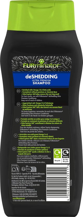 Champú FURminator deShedding 473 ml