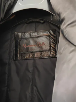 Cazadora negra hombre