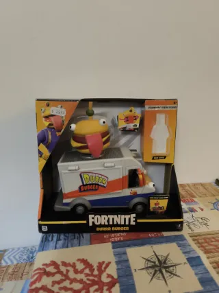 Fortnite Durrr Burger Vehículo y Figura