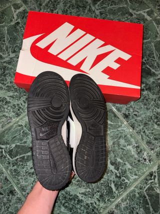 Nike dunk low nere bianche taglia 38.5 donna