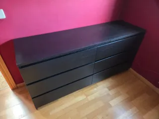Cajonera color Wengue 6 Cajones 160x48x78