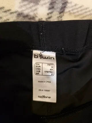 Mallas Ciclismo Btwin con Badana Hay 2 modelos