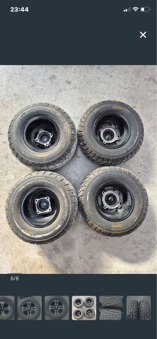 Llantas y neumáticos para quad