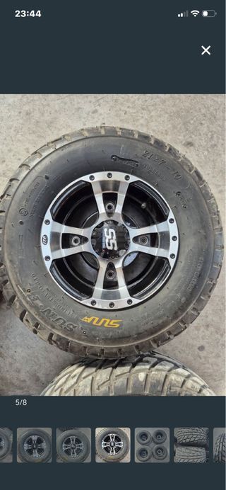 Llantas y neumáticos para quad