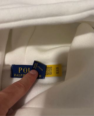 Felpa Ralph Lauren Bianca Taglia M