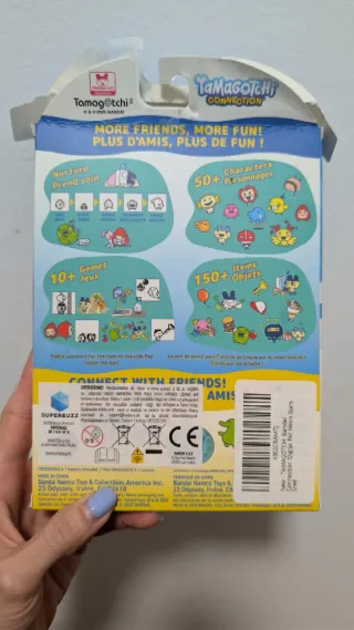 Tamagotchi Connection Morado Estrellas