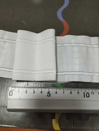 Lote 3 cintas para cortinas