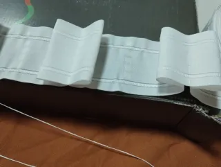 Lote 3 cintas para cortinas