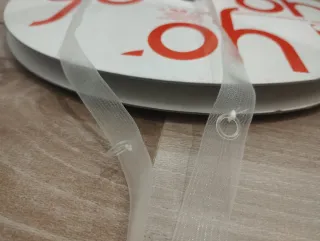 Lote 3 cintas para cortinas