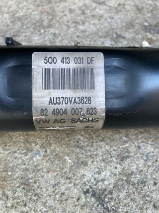 Amortiguadores S-line Audi A3 8V y más. 55mm