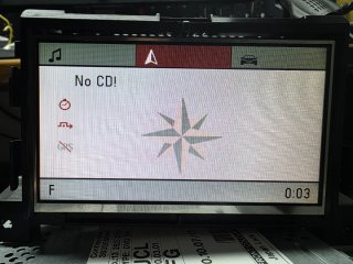 Ecrã Colorido CID 3 linhas Opel Astra H