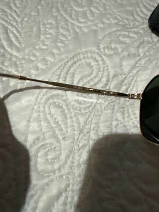 Gafas de Sol Ray-Ban Doradas y Verdes