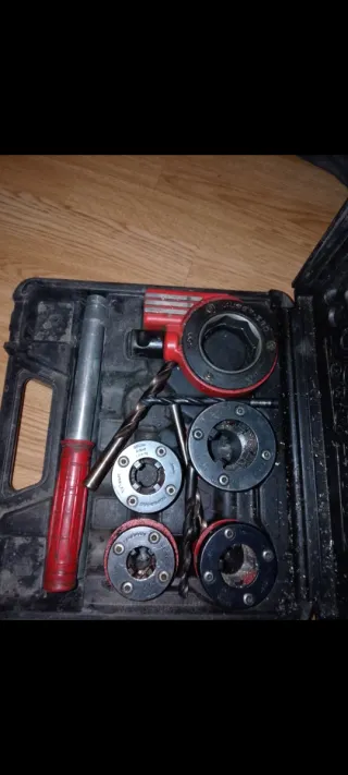 Terrajas para roscar tuberías