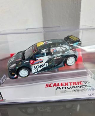 COCHE SCALEXTRIC ADVANCE FORD PUMA WRC NUEVO